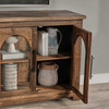 Zion Reclaimed Wood 4Dr Cabinet Natural
