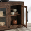 Jett Reclaimed Wood 4Dr Cabinet Natural