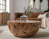 Garford Solid Wood Round Coffee Table