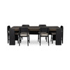 Deaven Solid Wood Rectangle Dining Table