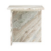 Bexly Marble Square End Table