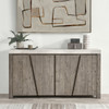 Durant Solid Wood 4Dr Sideboard