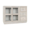Isha Solid Wood 3 Dwr 2 Dr Cabinet