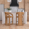 Archie Leather Counter Stool