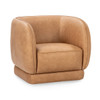 Rinner Leather Accent Chair