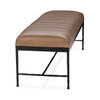 Madeleine Leather Bench