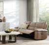 Branford Leather Power Recliner Sectional w/LAF Chaise
