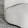 Beverly Upholstered Swivel Chair - Ivory