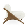 Georgia Upholstered Accent Chair - Ivory