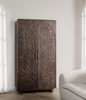 Albero Solid Wood Tall Cabinet