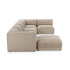 Adalynne Upholstered U-Shaped 6 Piece Sectional