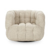 Walter Swivel Accent Chair - Flax