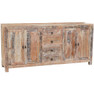 Hampton Rustic Teak Wood Buffet Sideboard