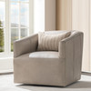 Vernon Leather Swivel Chair Lush