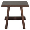 Piedmont 24" Side Table in Coffee Bean