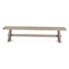 Piedmont 79" Dining Bench in Matte Driftwood