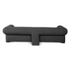 Maison Georgia 94" Sofa in Black Boucle
