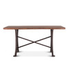 Organic Forge 72" Gathering Table in Raw Walnut