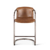 Portofino 22" Counter Chair in Berham Chestnut Top Grain Leather