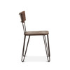 Vail 18" Dining Chair in Walnut
