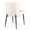 Jennifer 20" Dining Chair in White Boucle