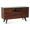 Kennedy 54" Media Cabinet in Walnut