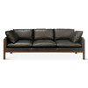 Norah Sofa in Charme Black Leather