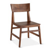 London Loft 19" Dining Chair in Walnut