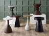 Jaipur 16" Round Accent Table in Black