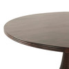 Bijou 54" Round Dining Table in Dark Sienna