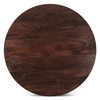 Bijou 54" Round Dining Table in Dark Sienna