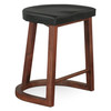 Lenox 17" Counter Stool in Walnut