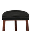 Lenox 17" Counter Stool in Walnut