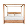 Sedona Canopy King Bed in Brushed Acacia