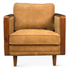 Naydine Chair in Outback Tan Leather