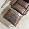 Morgan Brown Ottoman