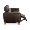 Conway Power Recliner Sofa - Brown Leather