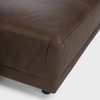 Hauser Leather Sectional w/RAF Chaise 126"
