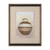 Peruvian Beginnings II by Mercana Studio Hand Embelished Textured Framed Artwork Matted under Glass