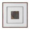 Patterned Silence III by Mercana Studio Hand Embelished Framed Artwork Matted under Glass