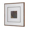 Patterned Silence III by Mercana Studio Hand Embelished Framed Artwork Matted under Glass