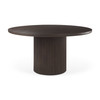 Terra Fluted Dining Table - 6 Niles Chairs - Sloan Cabinet