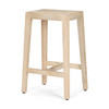 Colony Light Brown Solid Wood Counter Stool