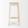 Colony Light Brown Solid Wood Counter Stool