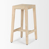 Colony Light Brown Solid Wood Counter Stool