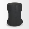 Cove Dark Brown Sculptural Open Side Table