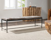 Achen Hide Bench - Gray