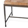 Achen Hide Bench - Blonde