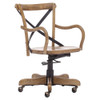 Union Square Antique Natural Office Chair