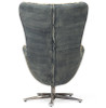 Collins Blue Denim Egg Arm Chair